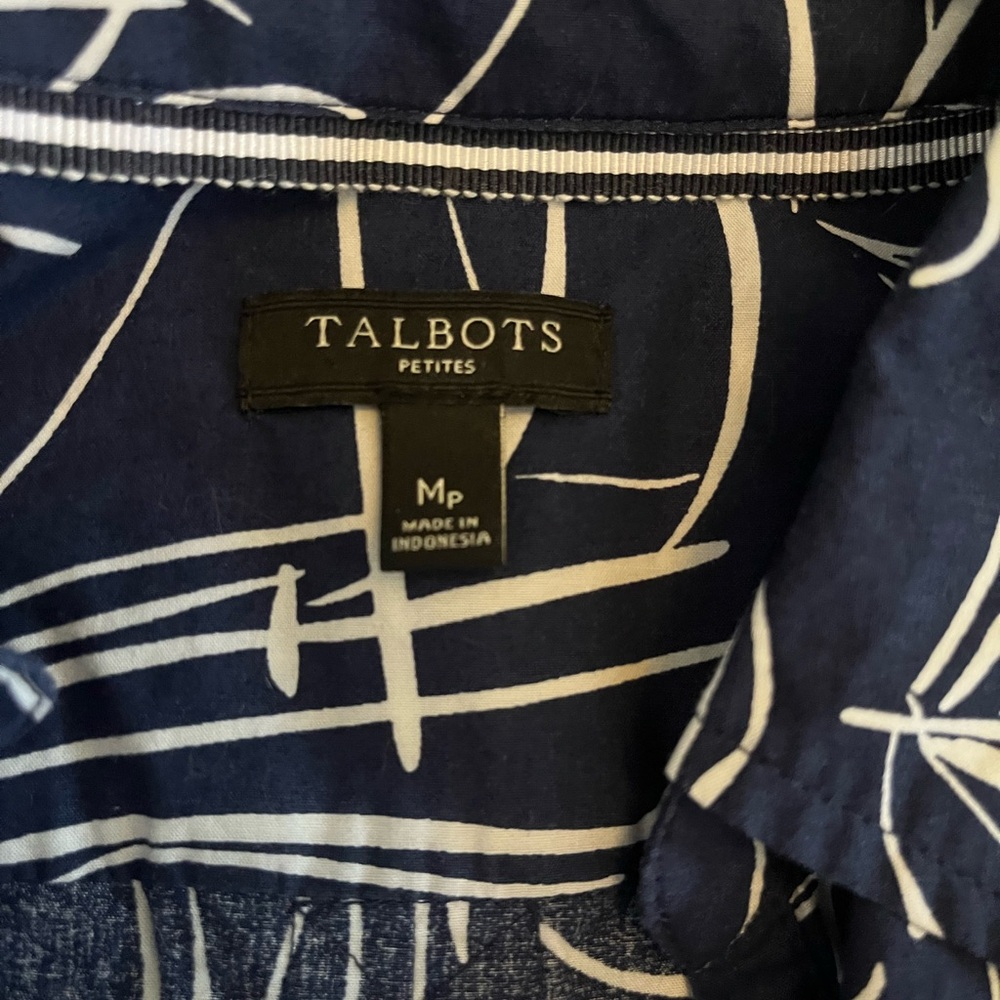 Talbots Cotton Sailing Shirt MP - Picture 6 of 8